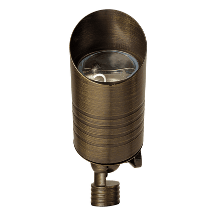Low Voltage LED Outdoor Spotlight Brass Finish Spot Light TriadCommerceInc