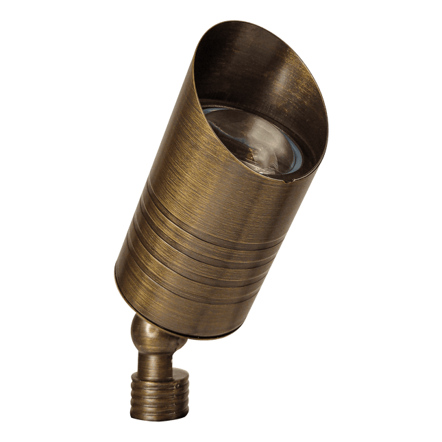 Low Voltage LED Outdoor Spotlight Brass Finish Spot Light TriadCommerceInc