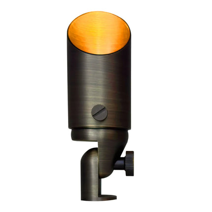 Brass LED Spot Light 8W Warm White Outdoor Spotlight Spot Light TriadCommerceInc