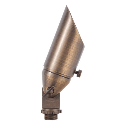 Low Voltage Outdoor Brass Directional Spotlight Spot Light TriadCommerceInc