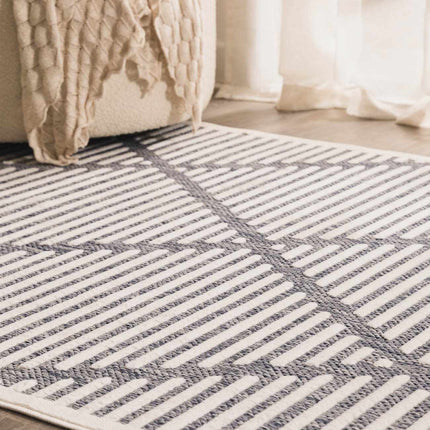 Anah Blue Outdoor Rug Rugs TriadCommerceInc 5'3" x 7' Rectangle