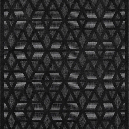 Nuri Black Outdoor Rug Rugs TriadCommerceInc