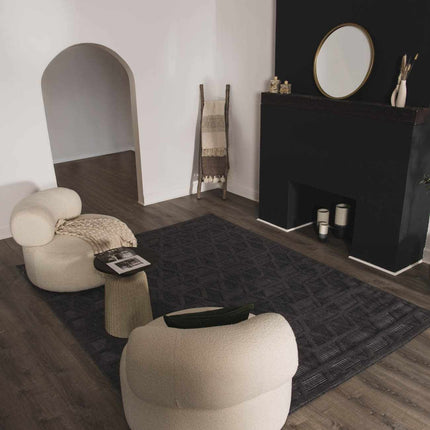 Nuri Black Outdoor Rug Rugs TriadCommerceInc