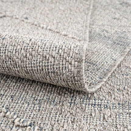 Baqer Taupe & Gray Textured Performance Rug - Clearance Rugs TriadCommerceInc