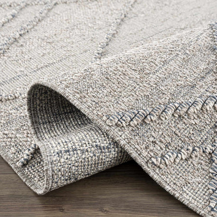 Baqer Taupe & Gray Textured Performance Rug - Clearance Rugs TriadCommerceInc