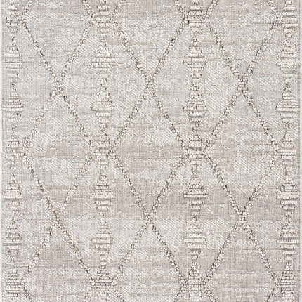 Nyla Bone Indoor & Outdoor Rug - 2x3 Clearance Rugs TriadCommerceInc