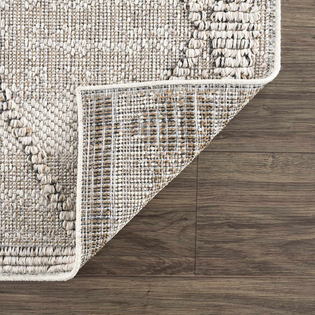 Nyla Bone Indoor & Outdoor Rug - 2x3 Clearance Rugs TriadCommerceInc