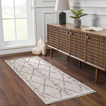 Nyla Bone Indoor & Outdoor Rug - 2x3 Clearance Rugs TriadCommerceInc