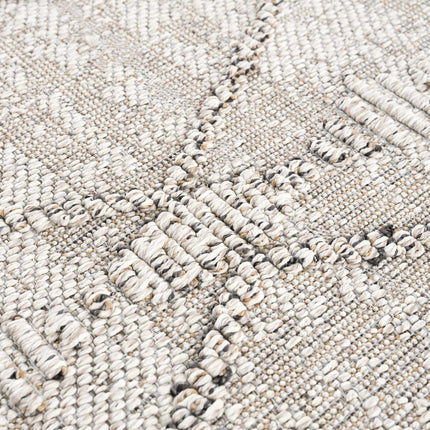 Nyla Bone Indoor & Outdoor Rug - 2x3 Clearance Rugs TriadCommerceInc