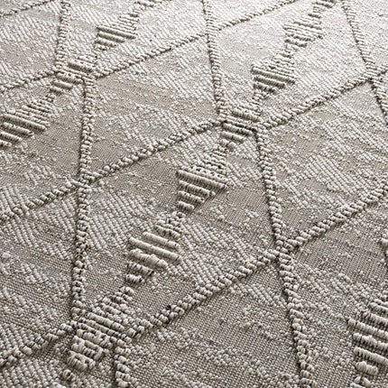 Nyla Bone Indoor & Outdoor Rug - 2x3 Clearance Rugs TriadCommerceInc