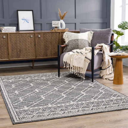 Diah Black & Bone Area Rug - Clearance Rugs TriadCommerceInc