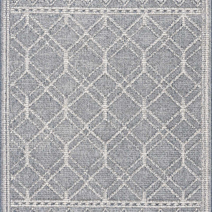 Diah Gray Blue & Bone Area Rug - Clearance Rugs TriadCommerceInc
