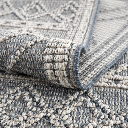 Diah Gray Blue & Bone Area Rug - Clearance Rugs TriadCommerceInc