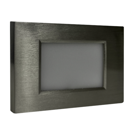 Integrated LED Stair Step Light Waterproof 3.5W Step light TriadCommerceInc Silver