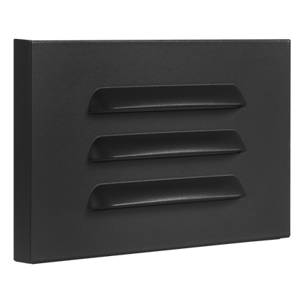 Integrated LED Waterproof Step Light Wall Fixture Step light TriadCommerceInc Black