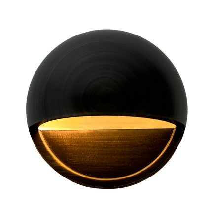 STB09 - LED Surface Mount Round Deck Light Deck Light TriadCommerceInc Dark Brass None