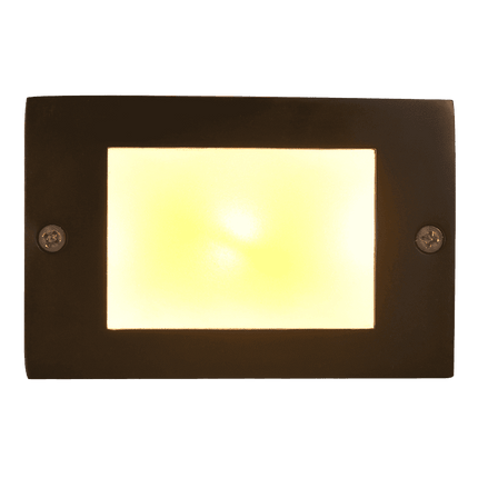 Waterproof LED Brick Step Light Outdoor Recessed Edge Step light TriadCommerceInc