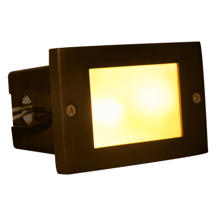 Waterproof LED Brick Step Light Outdoor Recessed Edge Step light TriadCommerceInc