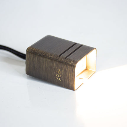 LED Cast Brass Deck Step Light Surface Mount Deck Light TriadCommerceInc