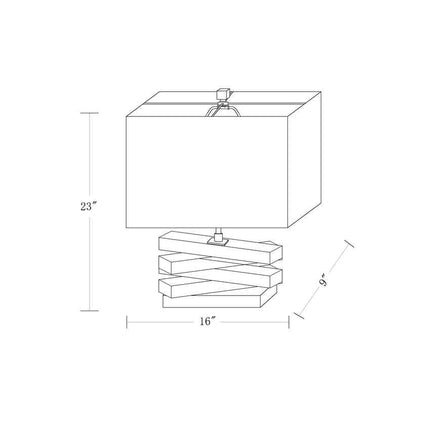 Pui Modern Table Lamp Home Decor > Lighting > Lamp > Table Lamps TriadCommerceInc