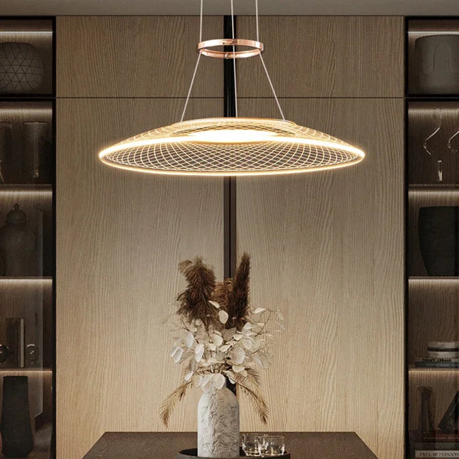 LED Round Crystal Pendant Lamp Chandeliers TriadCommerceInc   