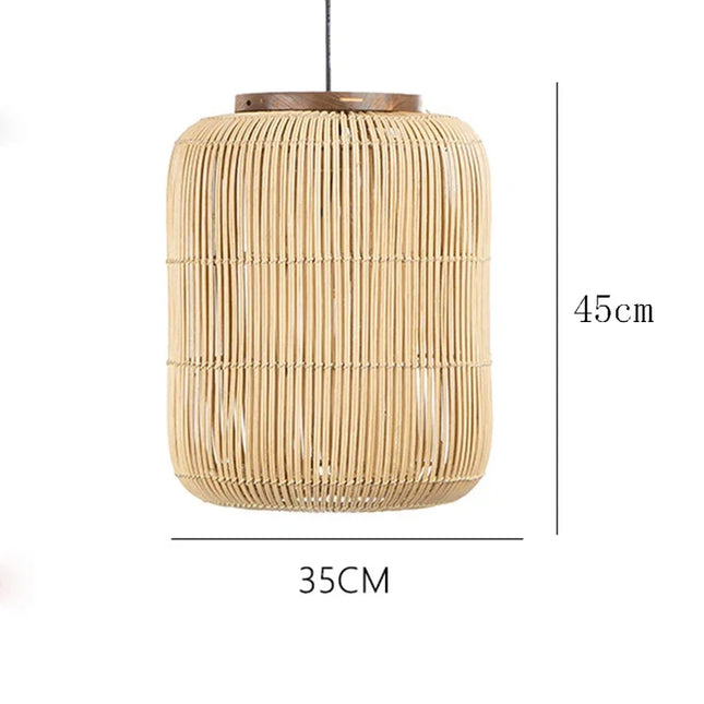 Wabi-Sabi Pendant Light Pendants TriadCommerceInc Beige Medium  