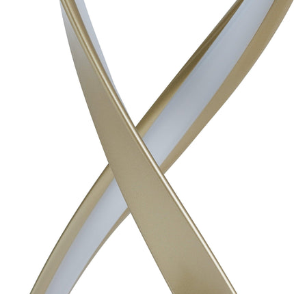 Sandy Gold Vienna LED 55" Tall Floor Lamp // Dimmable Floor Lamps TriadCommerceInc   