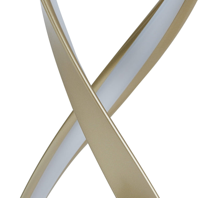 Sandy Gold Vienna LED 55" Tall Floor Lamp // Dimmable Floor Lamps TriadCommerceInc   