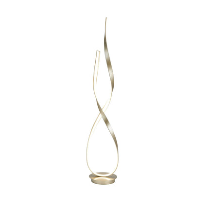 Sandy Gold Vienna LED 55" Tall Floor Lamp // Dimmable Floor Lamps TriadCommerceInc   