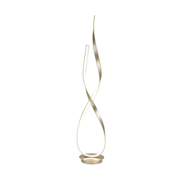 Sandy Gold Vienna LED 55" Tall Floor Lamp // Dimmable Floor Lamps TriadCommerceInc   