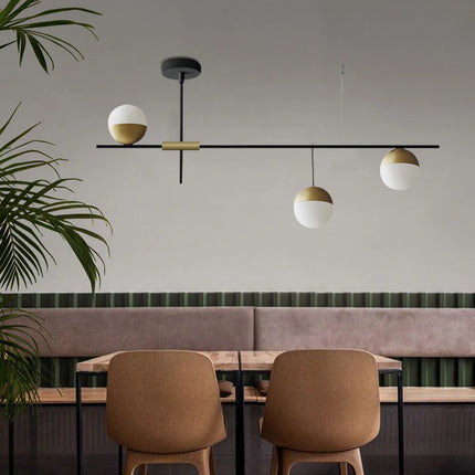Sophie Glass Globe Pendant Lamp Pendants TriadCommerceInc   