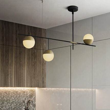 Sophie Glass Globe Pendant Lamp Pendants TriadCommerceInc   