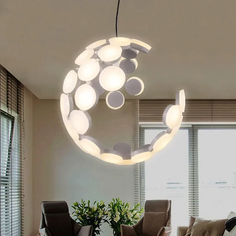 Creative Moon Pendant Lamp Pendants TriadCommerceInc   
