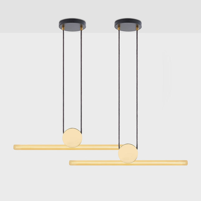Kilter Pendant Light - Set of 2 Single Pendants TriadCommerceInc 2700K 25"