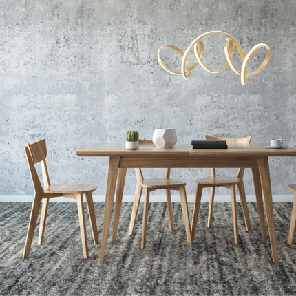 Seville LED Chandelier // Gold Chandeliers TriadCommerceInc   