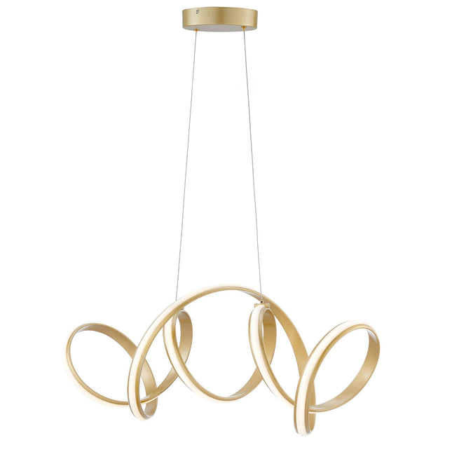 Seville LED Chandelier Gold Modern Ceiling Light Fixture Home Decor > Lighting > Ceiling Lights > Chandelier TriadCommerceInc