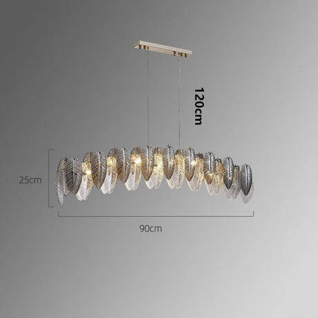 Home Decoration Chandelier Indoor Lighting Chandeliers TriadCommerceInc 6 Head Horizontal Cold White 