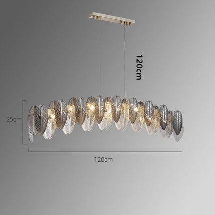 Home Decoration Chandelier Indoor Lighting Chandeliers TriadCommerceInc 8 Head Horizontal Cold White 