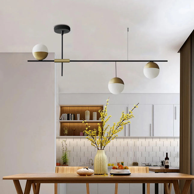 Sophie Glass Globe Pendant Lamp Pendants TriadCommerceInc   
