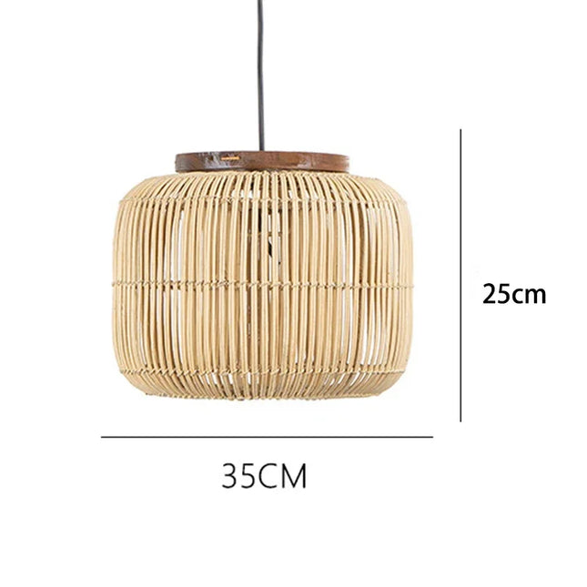 Wabi-Sabi Pendant Light Pendants TriadCommerceInc Beige Small  