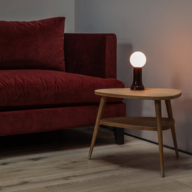 Shore Table Lamp in Bottle Brown Table Lamps TriadCommerceInc