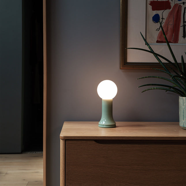 Shore Table Lamp in Sea Green Table Lamps TriadCommerceInc