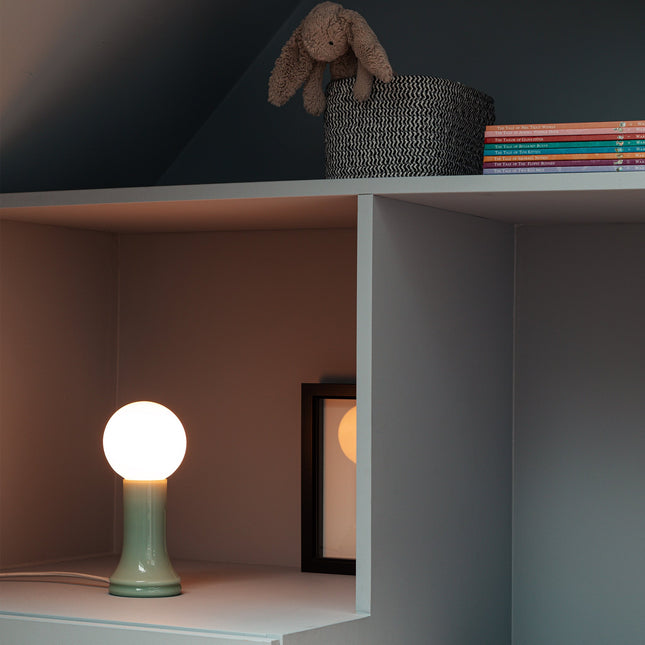 Shore Table Lamp in Sea Green Table Lamps TriadCommerceInc
