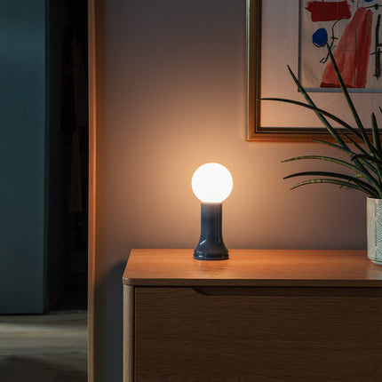 Shore Table Lamp in Smoke Grey Table Lamps TriadCommerceInc