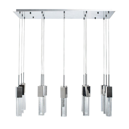 Short Crystal Sparkling Night Chandelier // 15 Light Chandeliers TriadCommerceInc   