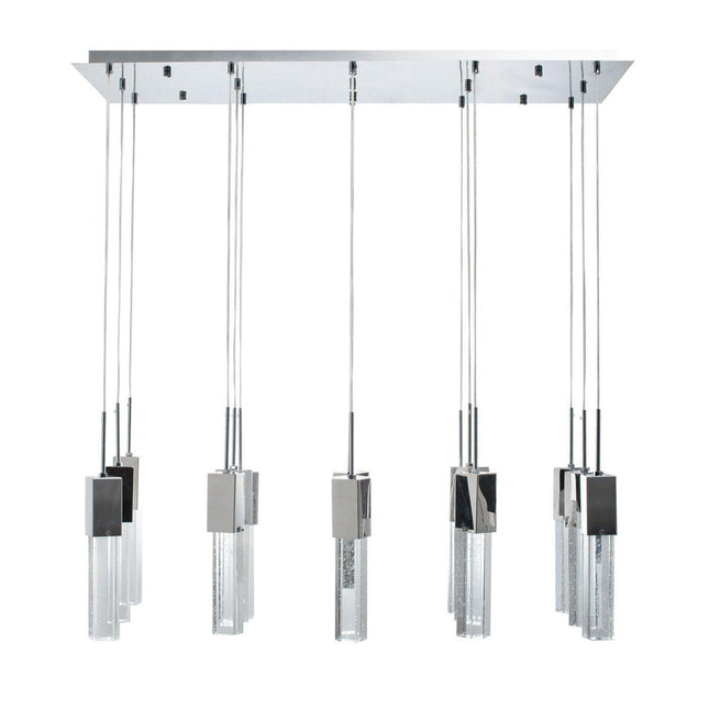 Short Crystal Sparkling Night Chandelier 15 Light Home Decor > Lighting > Ceiling Lights > Chandelier > Linear Chandeliers TriadCommerceInc