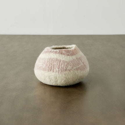 Soft Stone Harmony Ukhamba Wool Bowl Baskets & Vessels TriadCommerceInc