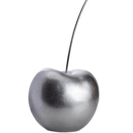 Solid Color Cherry Sculpture // Medium Silver Sculpture TriadCommerceInc   