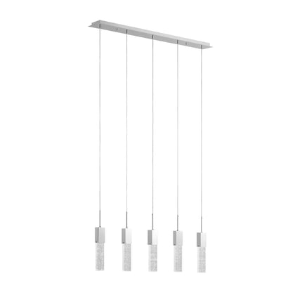Sparkling Night Adjustable Crystal Chandelier // 5 Light Chandeliers TriadCommerceInc   