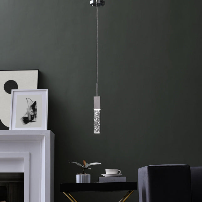 Sparkling Night Chandelier // 1 Light Pendants TriadCommerceInc   